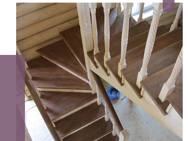 Реставрация деревянных лестниц в Тейково от 4567 руб.