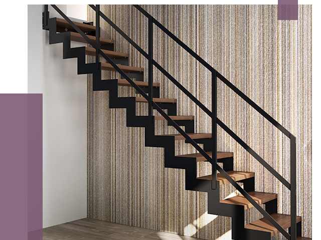 Изготовление металлических лестниц в Тейково от 51647 руб. | ПРОЛЁТ-Ткв