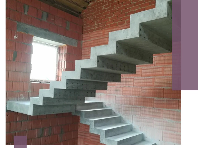 Бетонные лестницы под ключ в Тейково: монтаж, демонтаж, ремонт