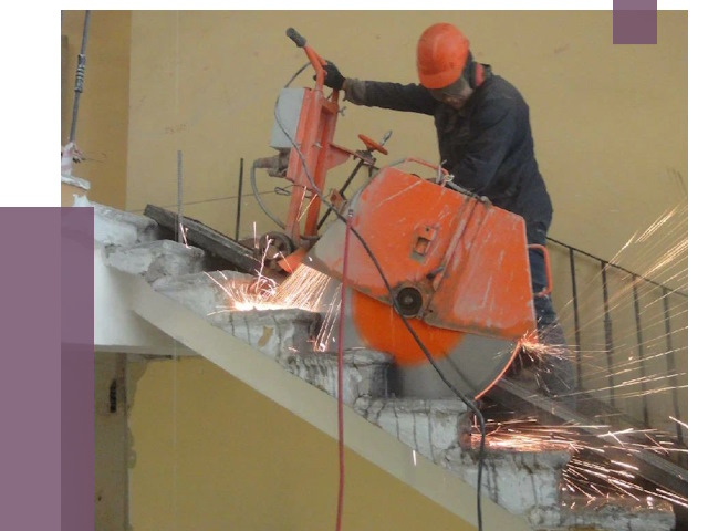 Демонтаж бетонных лестниц в Тейково от 4893 руб. за м2 | ПРОЛЁТ-Ткв