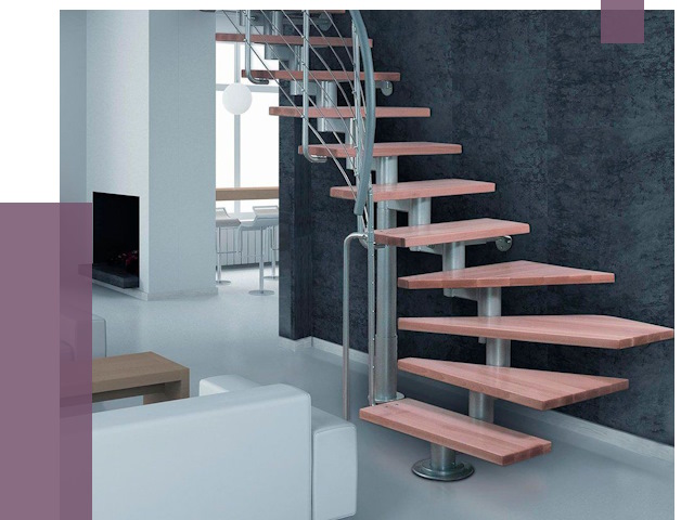 Модульные лестницы в Тейково от 17940 руб. — купить в ПРОЛЁТ-Ткв