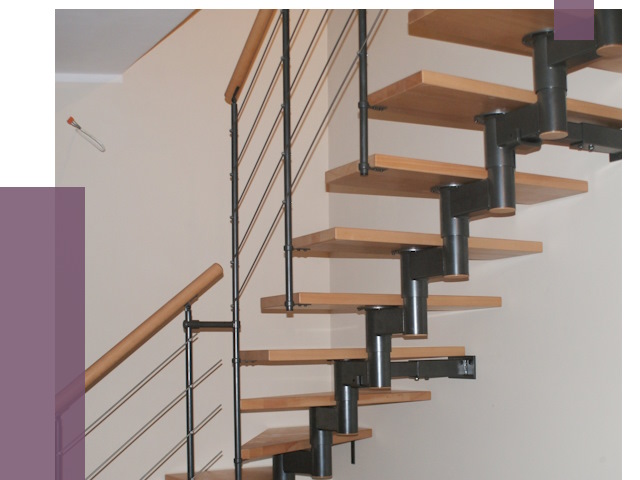 Изготовление модульных лестниц в Тейково от 12232 руб. 