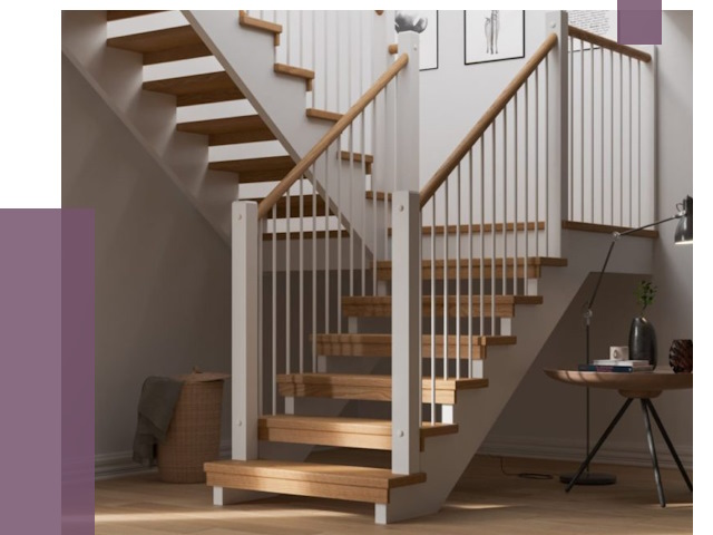 Маршевые лестницы в Тейково от 40502 руб. — монтаж | ПРОЛЁТ-Ткв