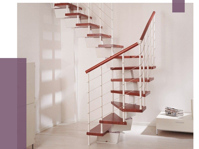 Изготовление лестниц на больцах в Тейково от 10329 руб. | ПРОЛЁТ-Ткв