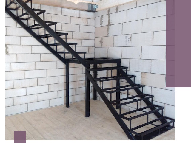 Лестницы на металлокаркасе под ключ в Тейково — изготовление и монтаж