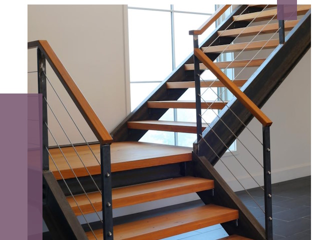 Изготовление лестниц на металлокаркасе в Тейково от 20115 руб. | ПРОЛЁТ-Ткв