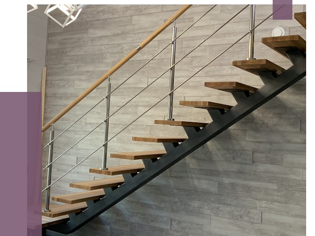 Изготовление лестниц на монокосоуре в Тейково от 81004 руб. 