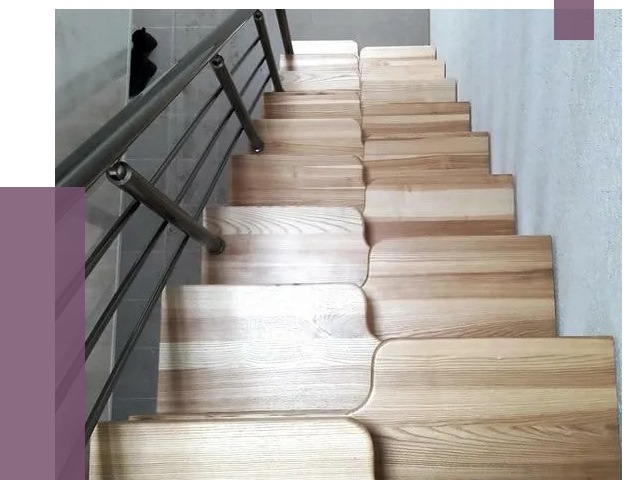 Лестницы гусиный шаг в Тейково от 13863 руб. под ключ | ПРОЛЁТ-Ткв