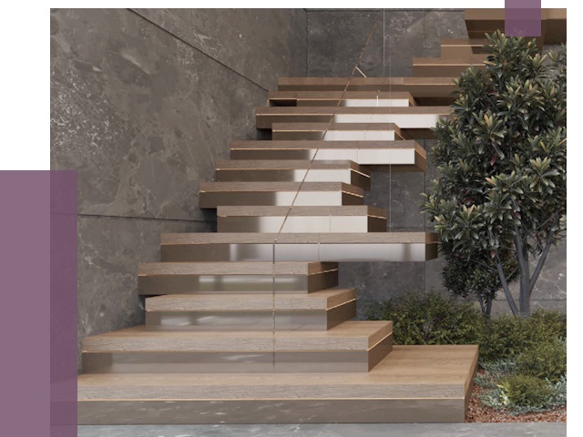 Современные лестницы в Тейково от 14679 руб. | ПРОЛЁТ-Ткв