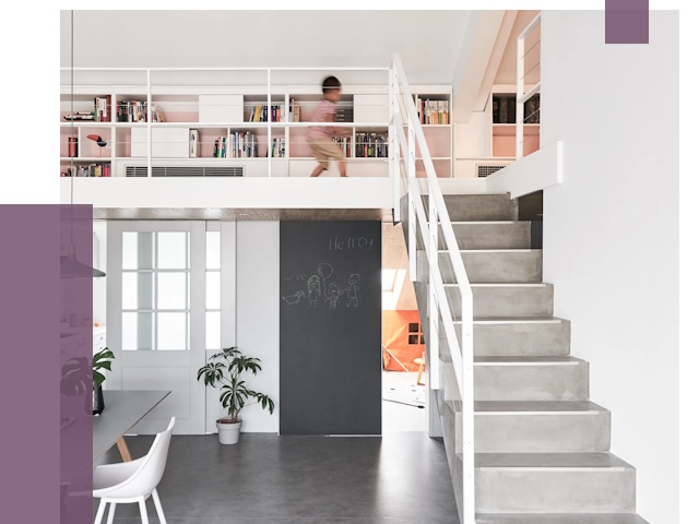 Лестницы для двухуровневой квартиры в Тейково от 187559 руб. | ПРОЛЁТ-Ткв