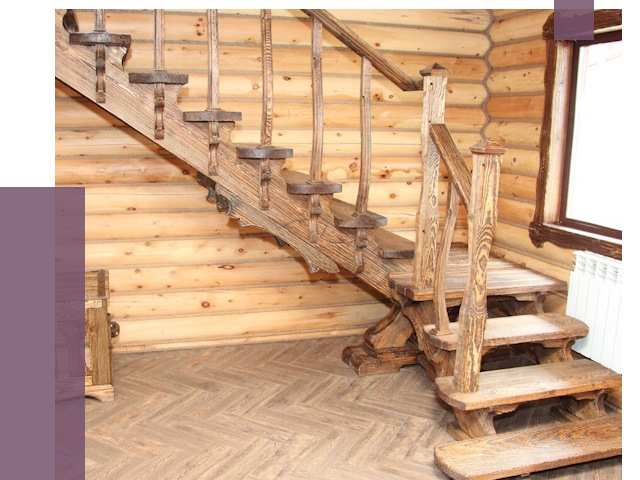 Лестницы в баню в Тейково от 20333 руб. — изготовление | ПРОЛЁТ-Ткв