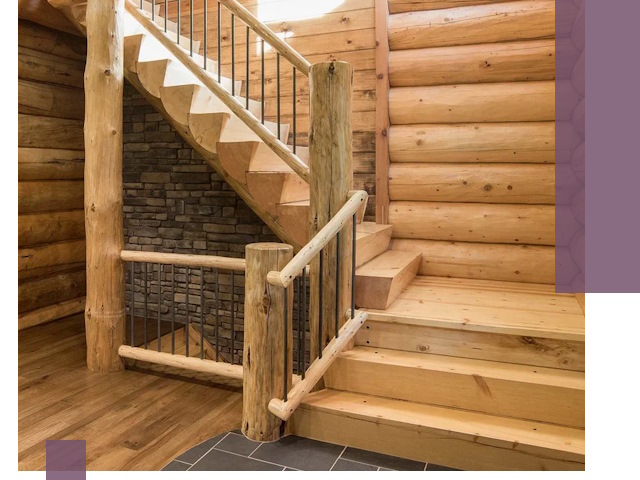 Лестницы в баню под заказ и профессиональный монтаж в Тейково