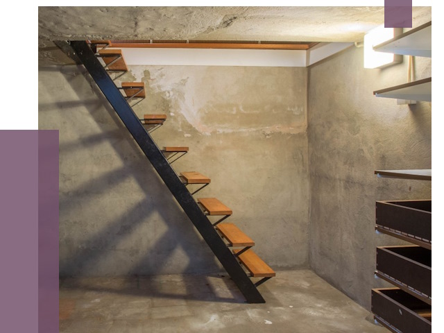 Лестницы в подвал в Тейково от 13972 руб. — монтаж | ПРОЛЁТ-Ткв