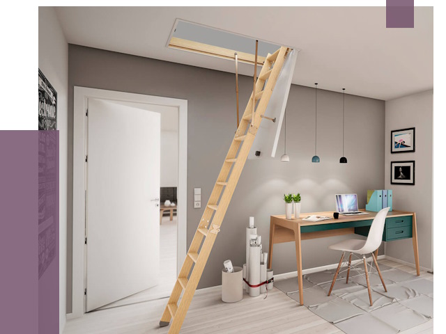 Чердачные лестницы в Тейково — от 15494 руб. | ПРОЛЁТ-Ткв