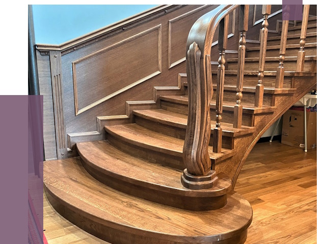Дубовые лестницы под ключ в Тейково от 187559 руб. — ПРОЛЁТ-Ткв