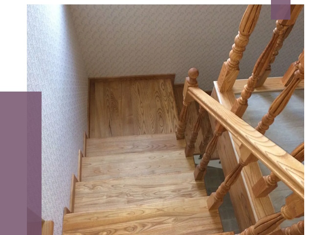 Сосновые лестницы в Тейково под ключ от 8590 руб.  | ПРОЛЁТ-Ткв