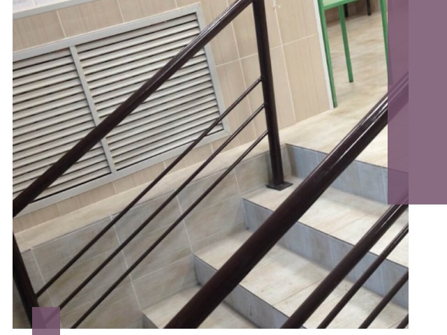 Изготовление перил из металла под ключ в Тейково