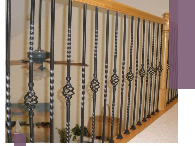 Изготовление и монтаж кованных перил в Тейково под ключ