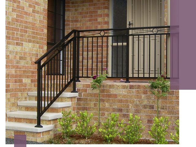 Уличные перила из металла под ключ в Тейково