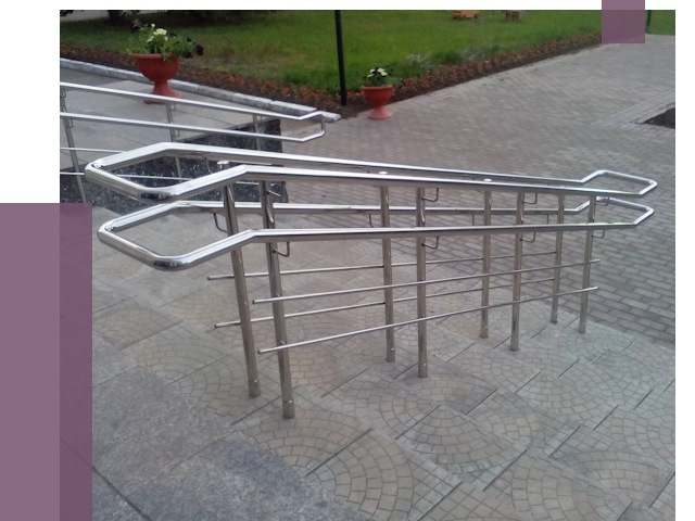 Перила для инвалидов в Тейково от 8068 руб. под ключ | ПРОЛЁТ-Ткв