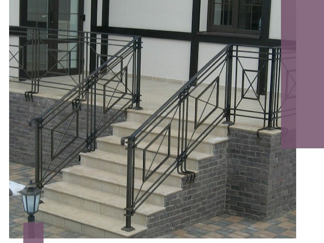 Перила для крыльца в Тейково — монтаж, изготовление и установка