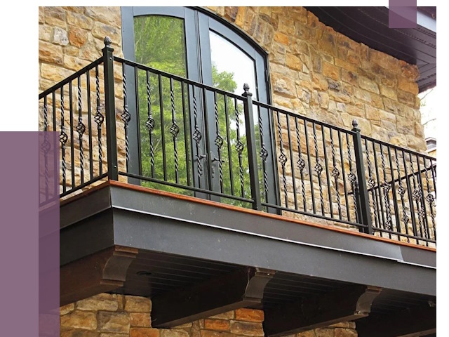 Балконные ограждения в Тейково от 8535 руб. — купить | ПРОЛЁТ-Ткв
