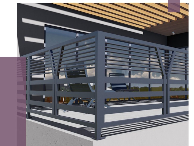 Изготовление балконных ограждений в Тейково от 11417 руб. | ПРОЛЁТ-Ткв