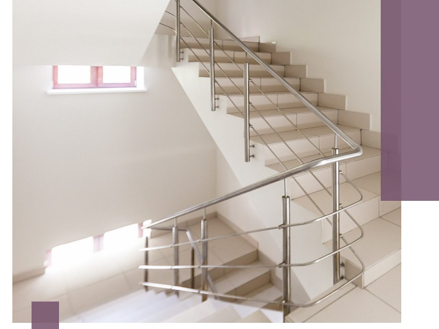 Установка и замена перил в подъезде в Тейково