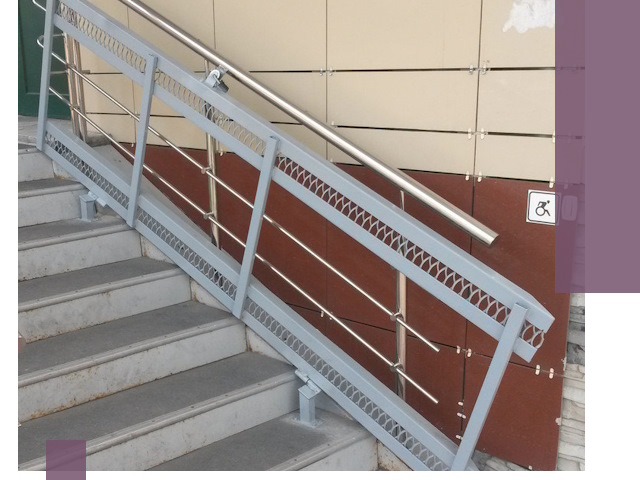 Изготовление откидных пандусов под ключ в Тейково