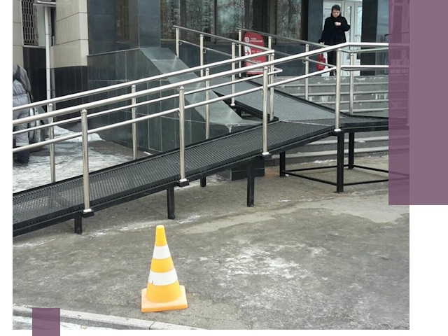 Стационарные пандусы под ключ в Тейково — изготовление и монтаж