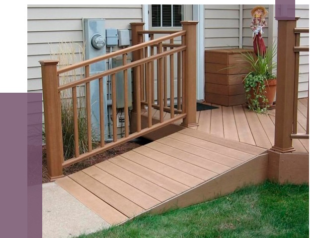 Пандус на крыльцо в Тейково под ключ от 8263 руб. 