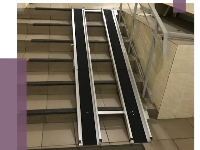 Установка пандуса в подъезд в Тейково от 8481 руб. под ключ | ПРОЛЁТ-Ткв