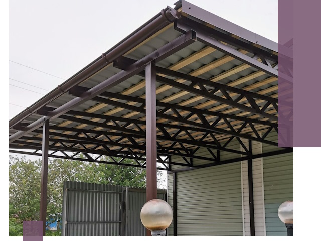 Навесы под ключ в Тейково: изготовление, монтаж и гарантия