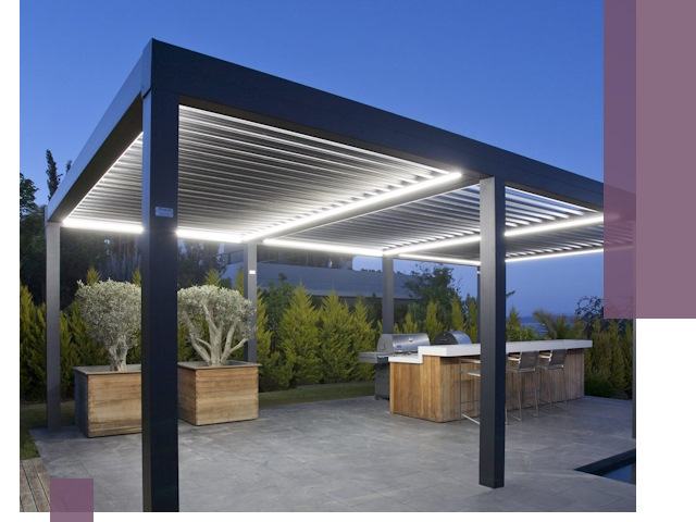 Навесы отдельно стоящие под ключ в Тейково из металла и поликарбоната