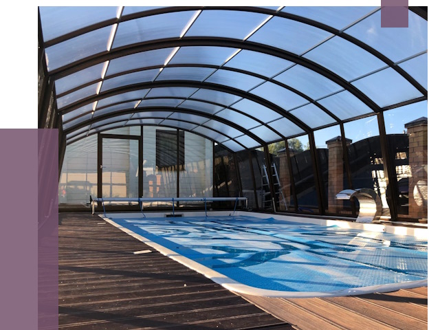 Навесы для бассейна в Тейково от 17832 руб. под ключ | ПРОЛЁТ-Ткв