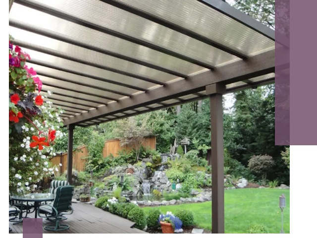 Навесы из поликарбоната под ключ в Тейково быстро и надёжно