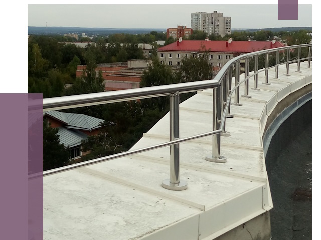 Парапеты и ограждения кровли в Тейково от 5273 руб.