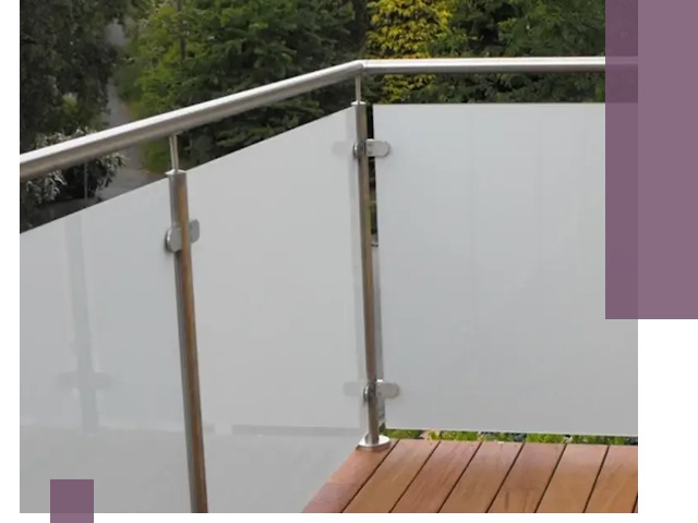 Алюминиевые парапеты для балконов и террас в Тейково