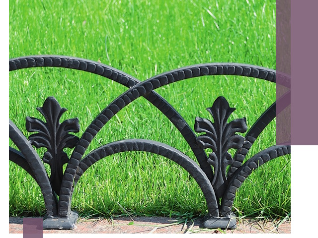 Декоративные металлические бордюры под ключ в Тейково