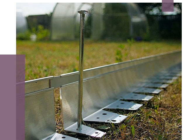 Металлические бордюры для газона в Тейково от 4567 руб. | ПРОЛЁТ-Ткв