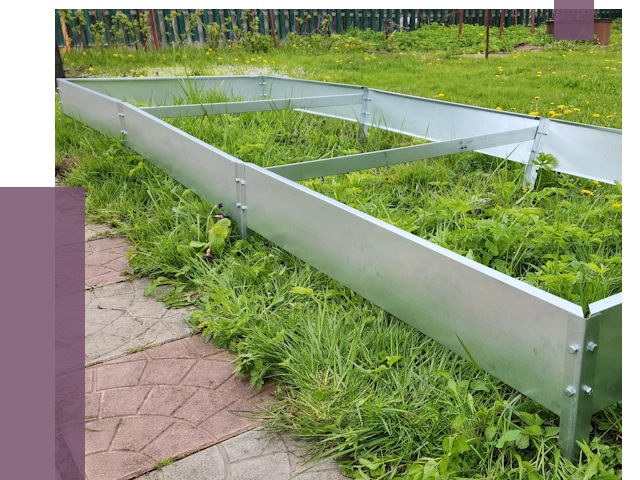 Металлические бордюры для грядок в Тейково от 1903 руб.