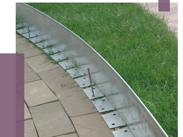 Металлические бордюры для тротуаров в Тейково от 9242 руб.