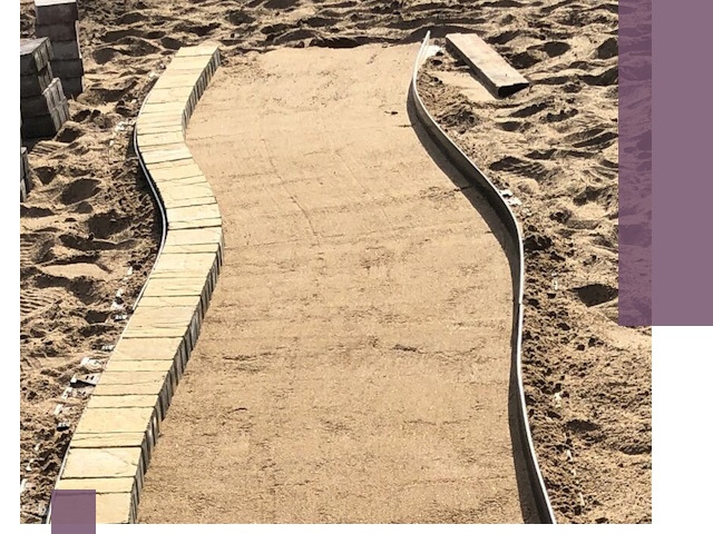 Металлические бордюры для тротуаров в Тейково — прочные и долговечные