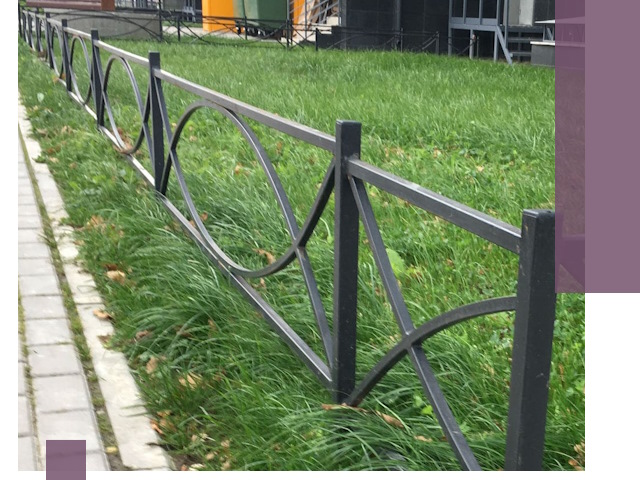 Газонные ограждения из металла в Тейково — монтаж и продажа