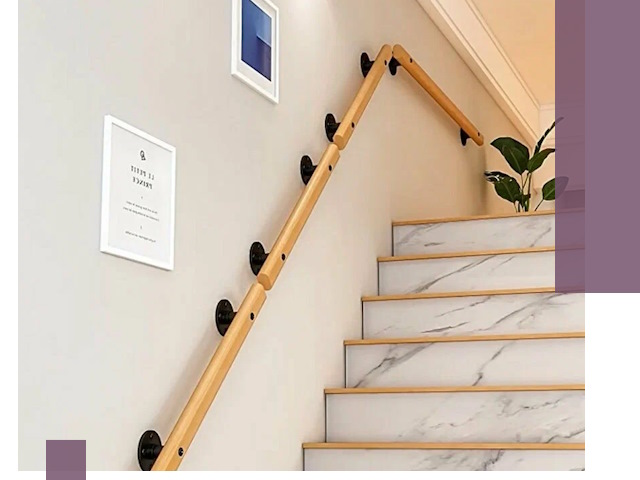 Поручни металлические и деревянные под ключ в Тейково