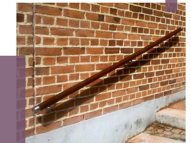 Изготовление пристенных поручней в Тейково от 4730 руб. — ПРОЛЁТ-Ткв