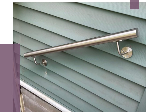 Поручни из нержавеющей стали в Тейково от 8155 руб.  | ПРОЛЁТ-Ткв